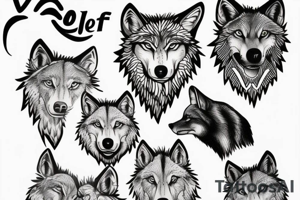 wolf of Wall Street tattoo idea