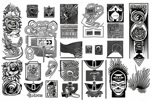 Hacking carding tattoo idea