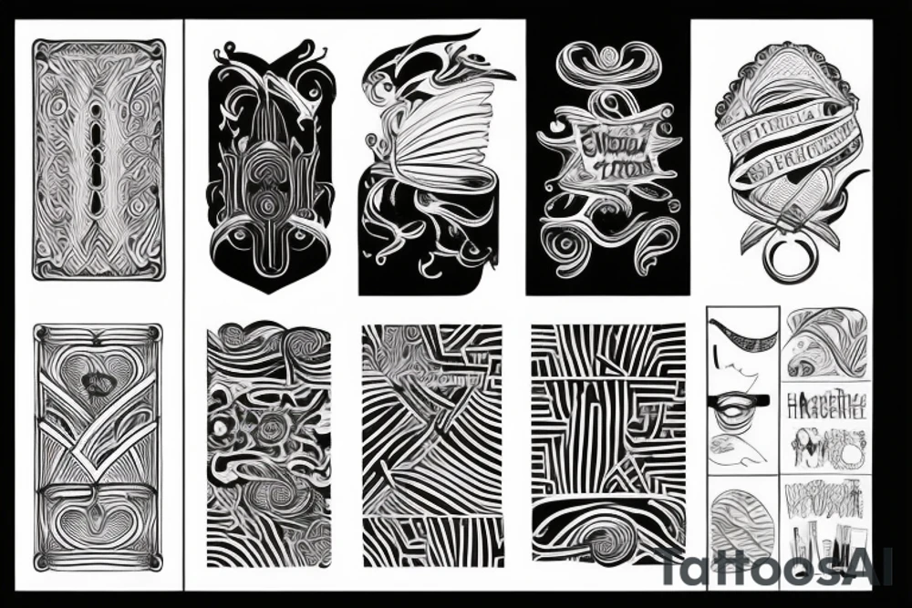 Hacking carding tattoo idea