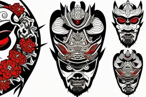 Samurai tattoo idea