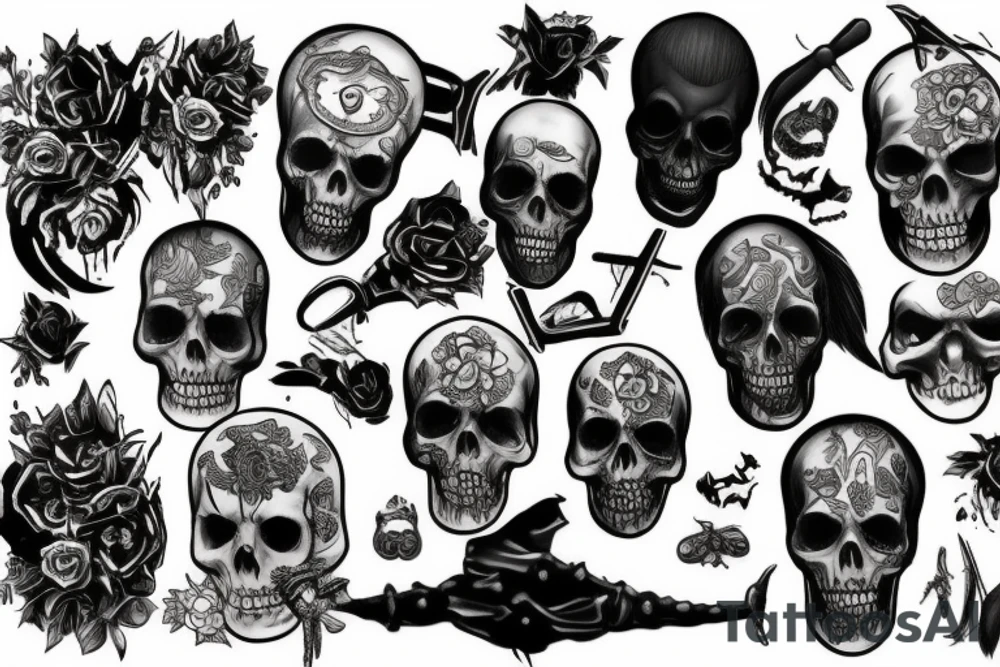 Dead inside tattoo idea