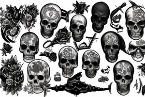Dead inside tattoo idea