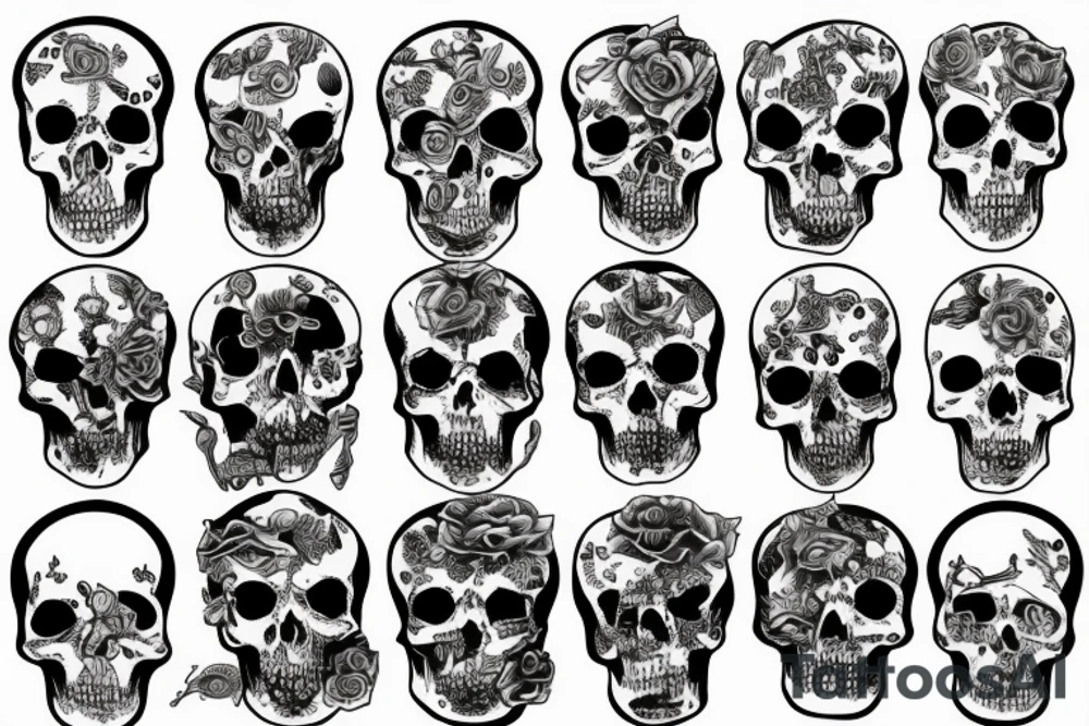 Dead inside tattoo idea