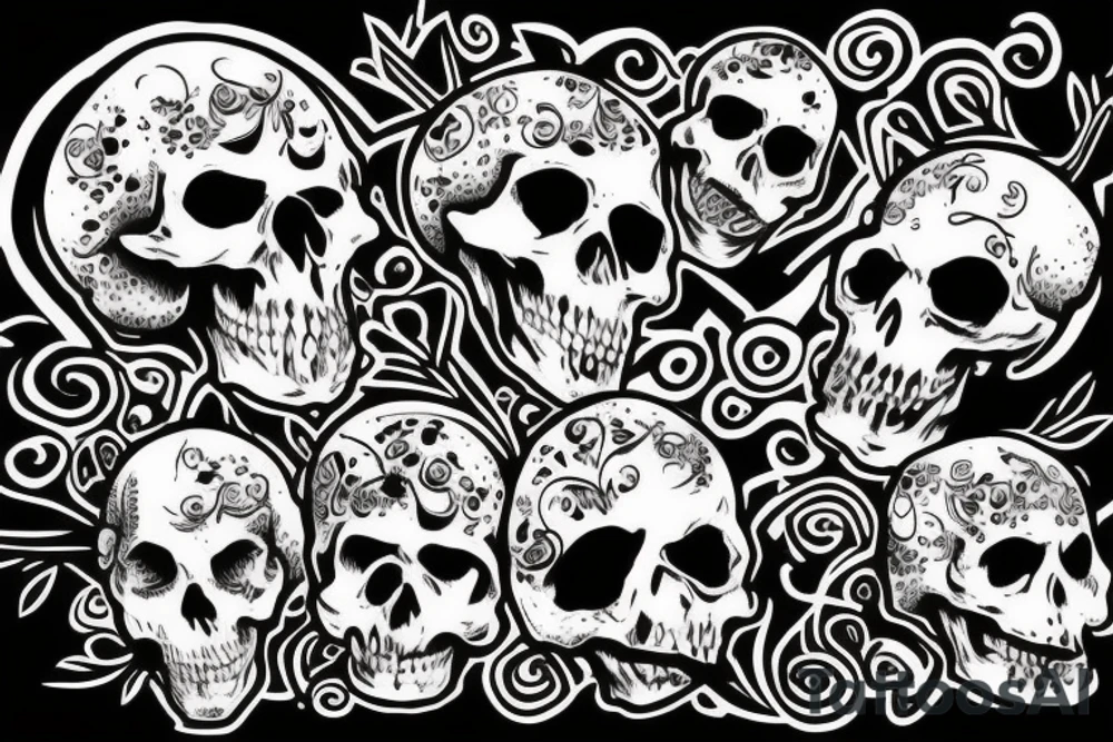 scull tattoo idea