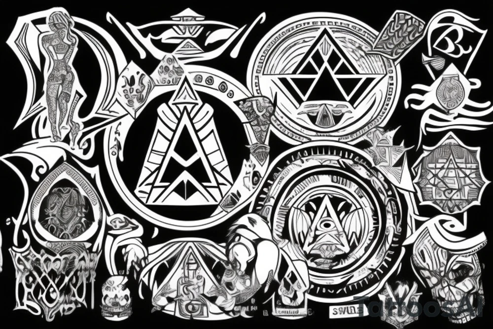Illuminati tattoo idea
