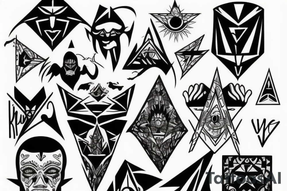 Illuminati tattoo idea