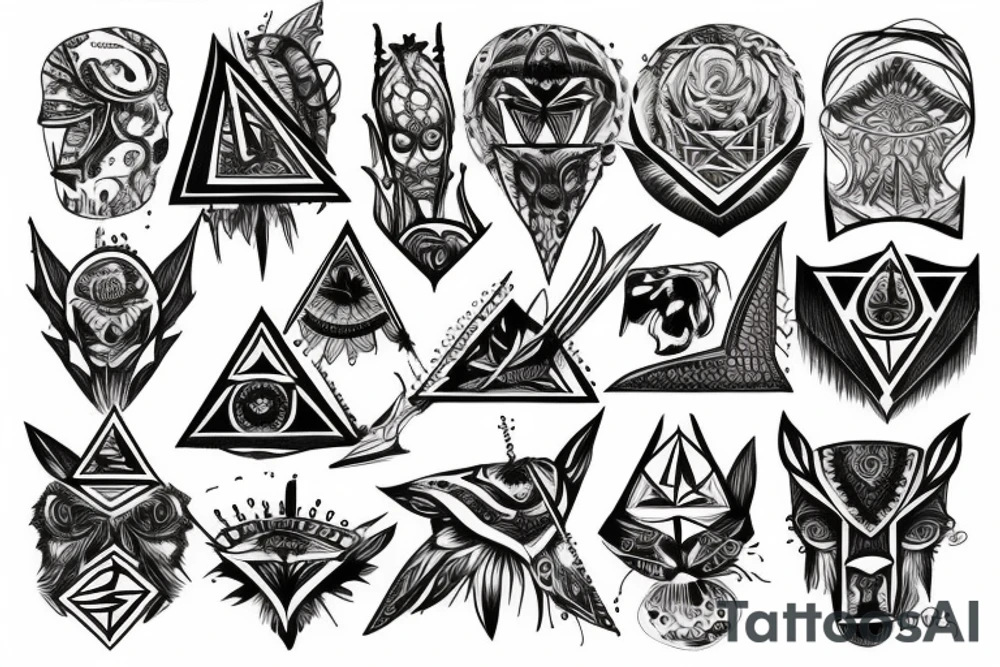 Illuminati tattoo idea