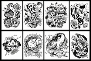 Life moves on tattoo idea