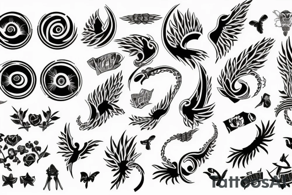 Life moves on tattoo idea