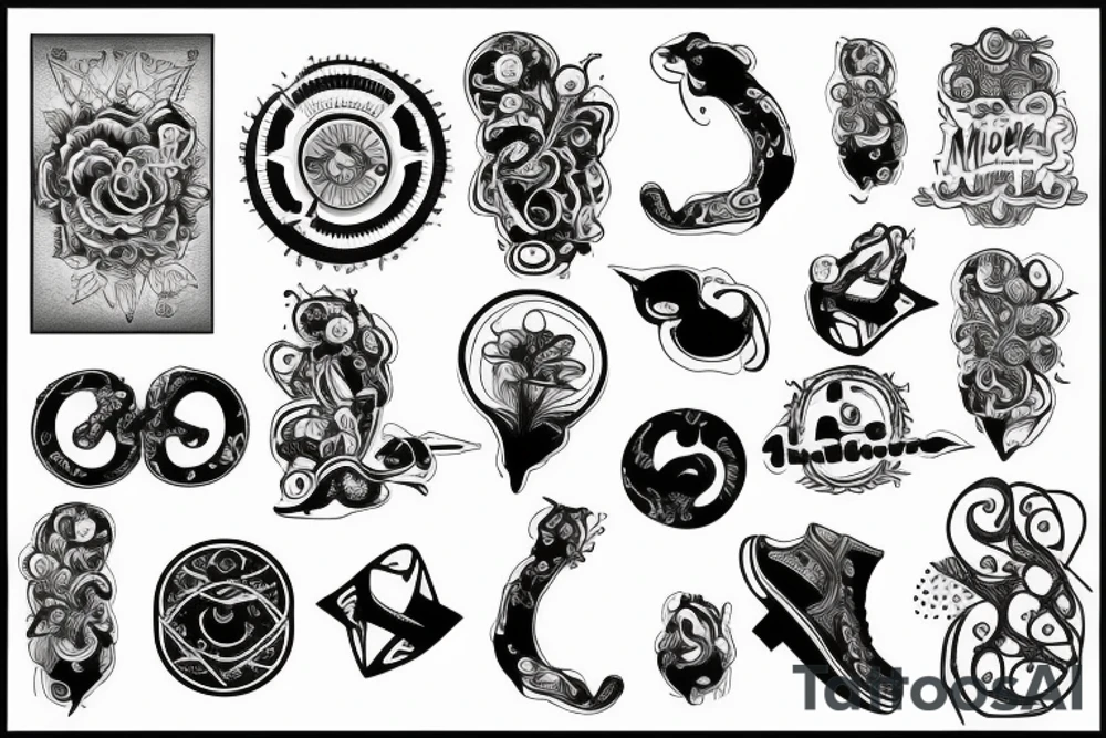 Life moves on tattoo idea