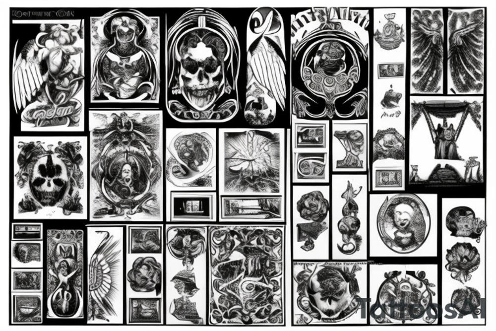 Gates of heaven tattoo idea