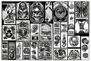 Gates of heaven tattoo idea