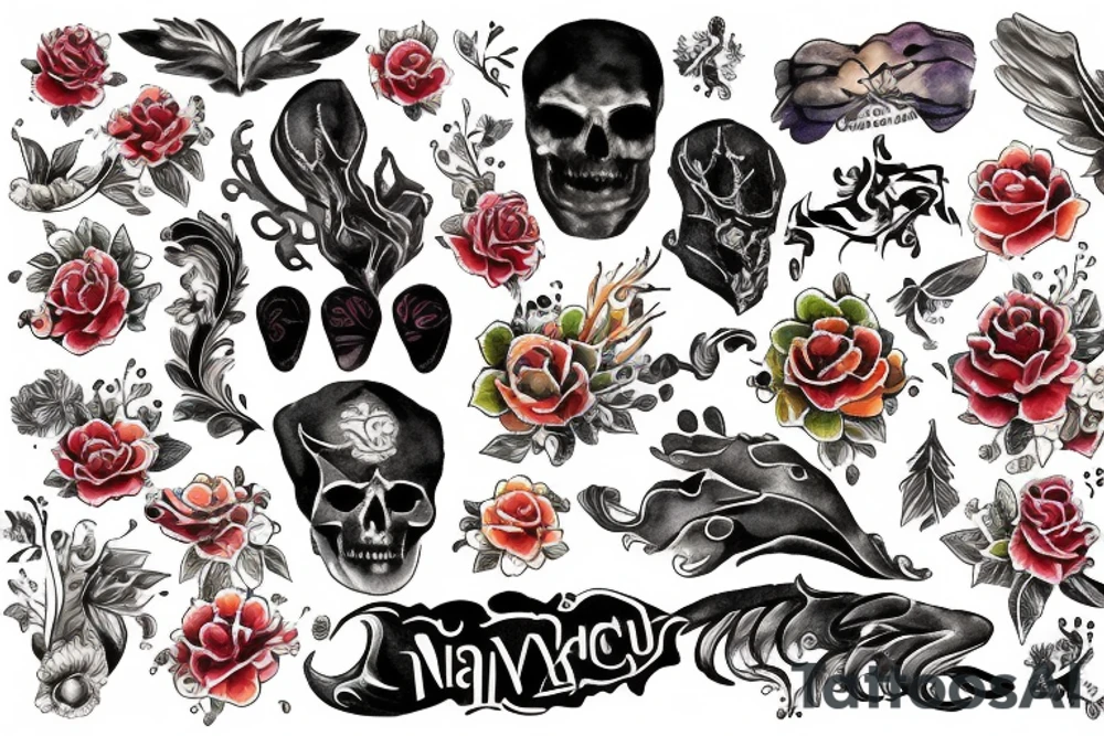 паук tattoo idea