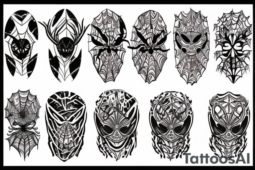 spider tattoo idea