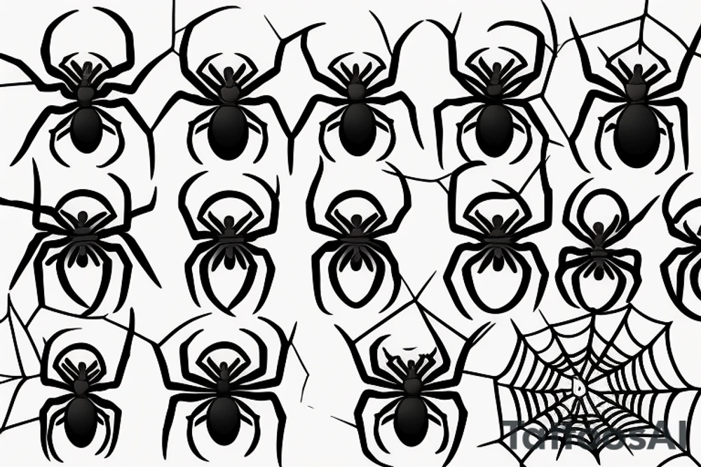 spider tattoo idea