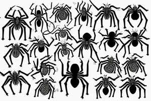 spider tattoo idea