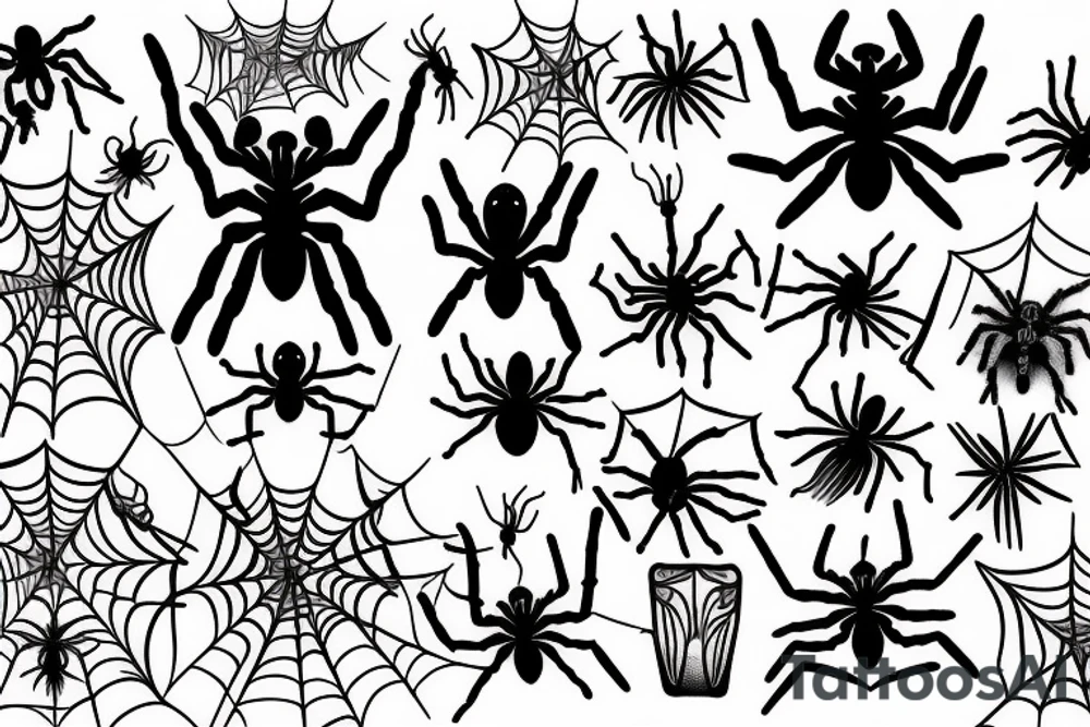 spider tattoo idea