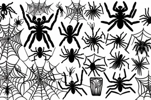 spider tattoo idea