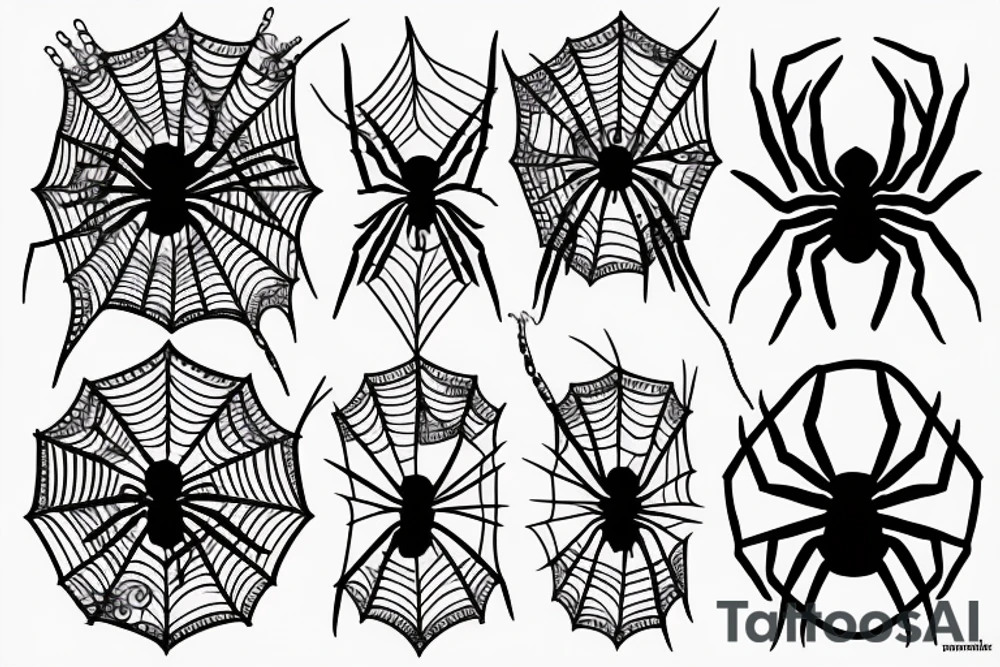 spider tattoo idea