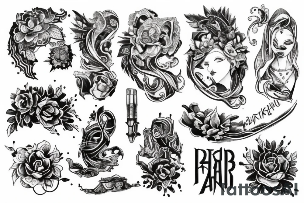 Анубис tattoo idea