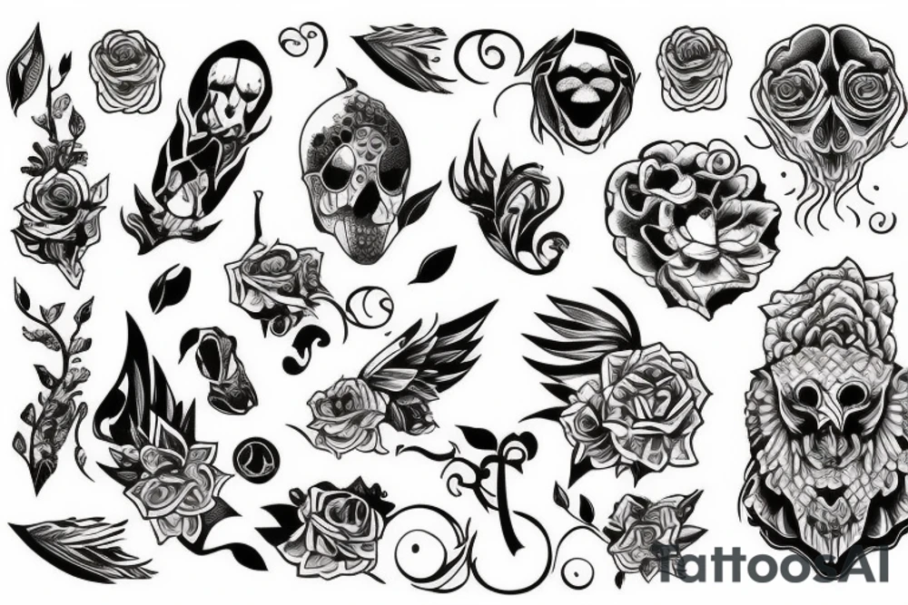 Анубис tattoo idea