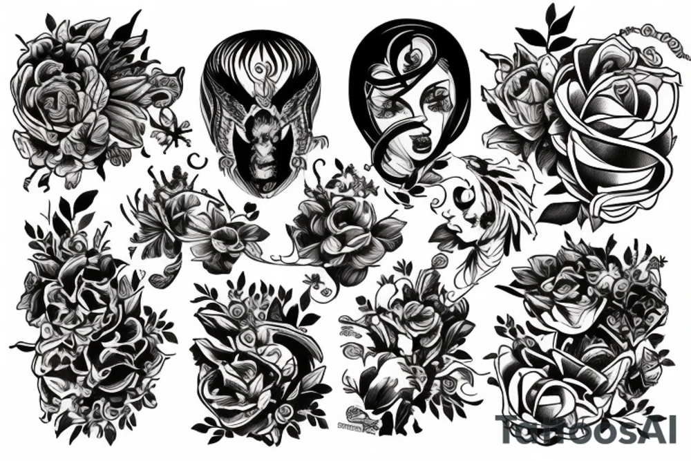 Анубис tattoo idea