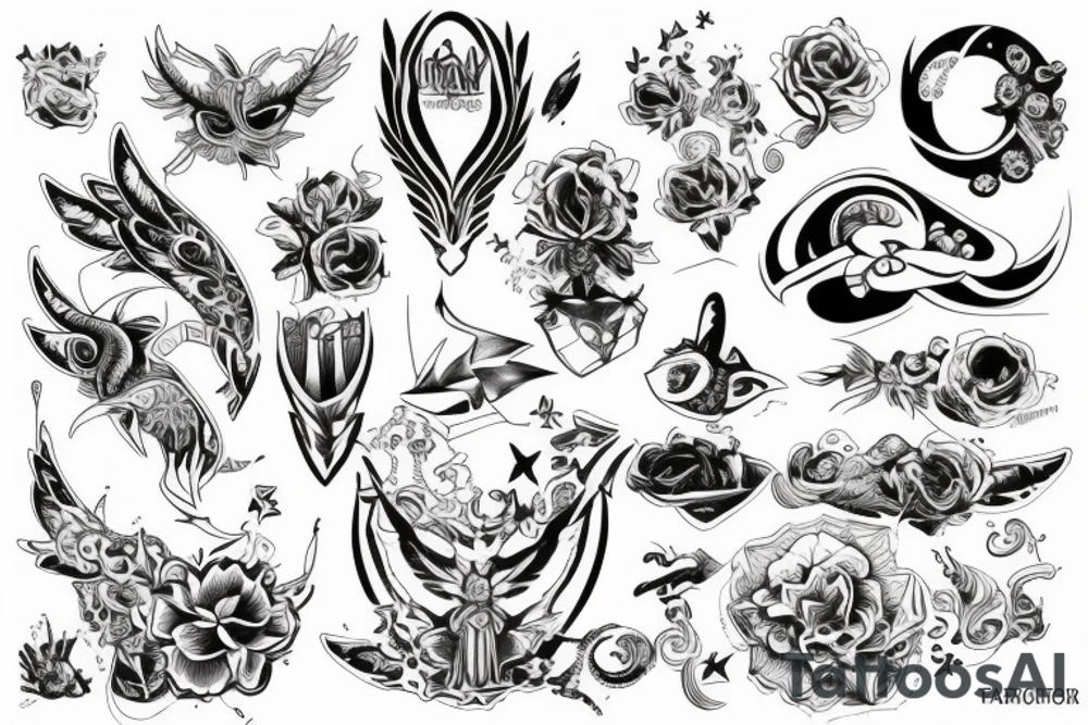 Анубис tattoo idea