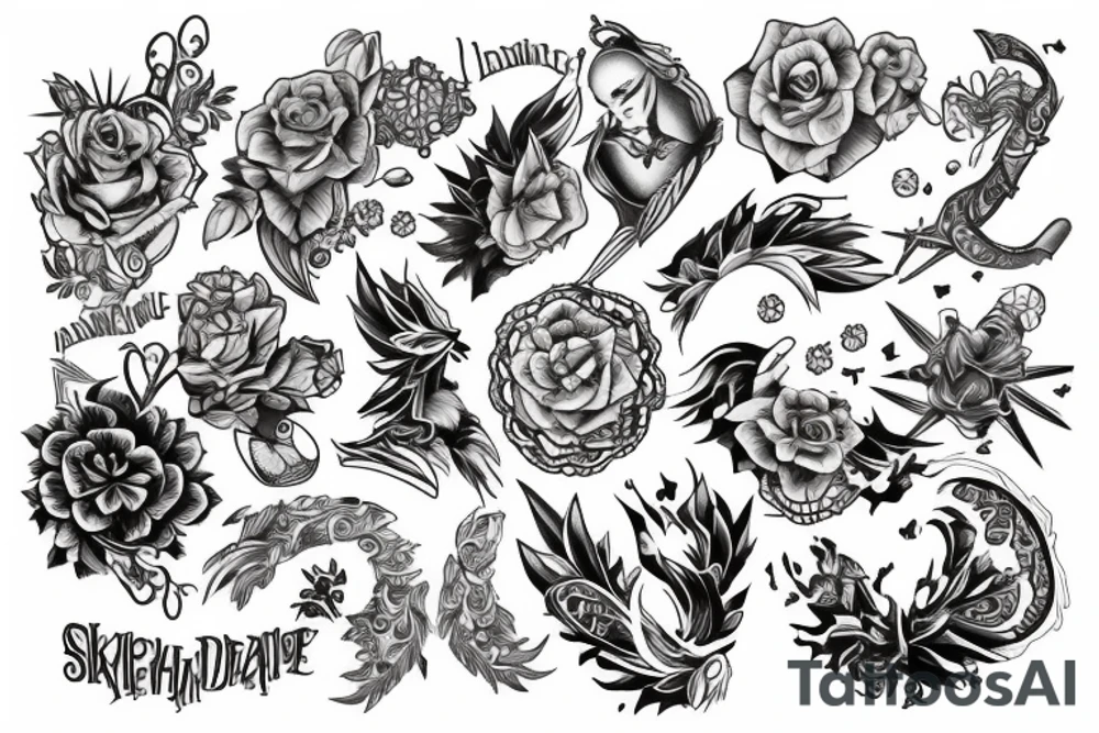 Анубис tattoo idea