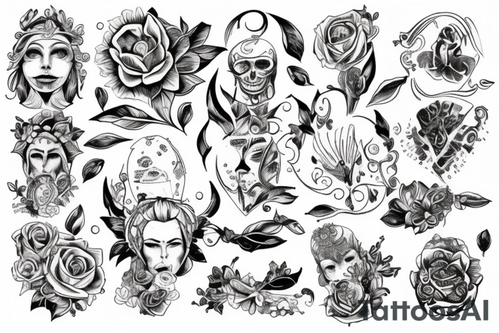 Бог Анубис tattoo idea