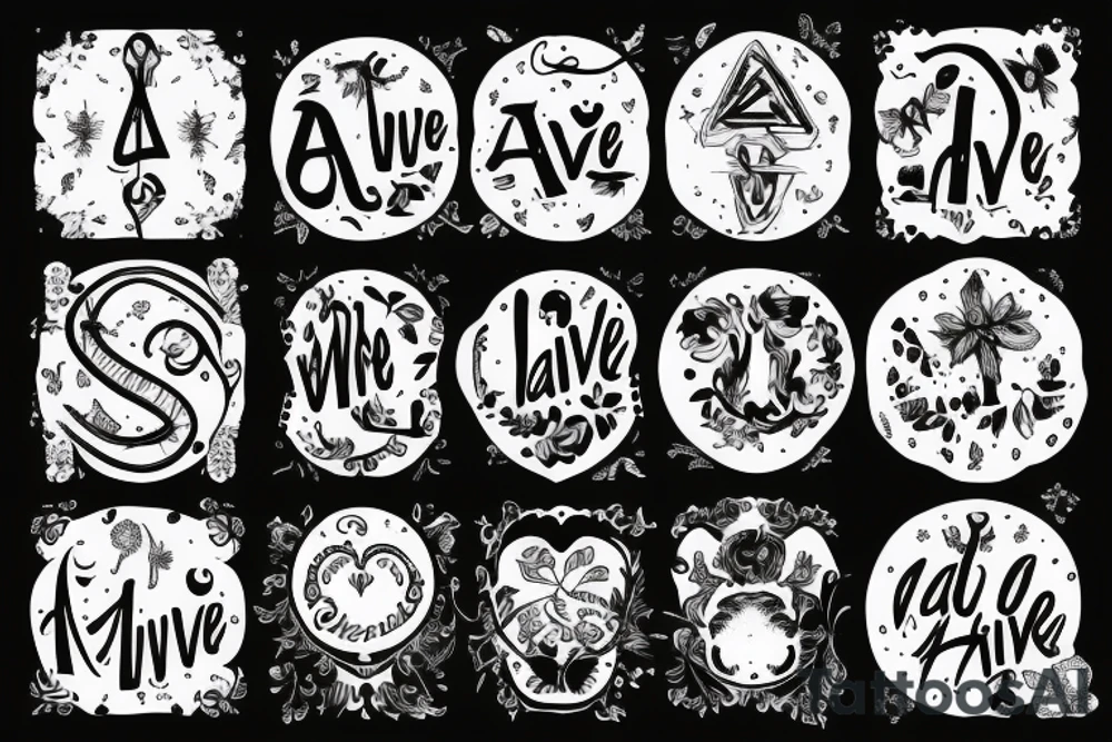 Why I am alive tattoo idea