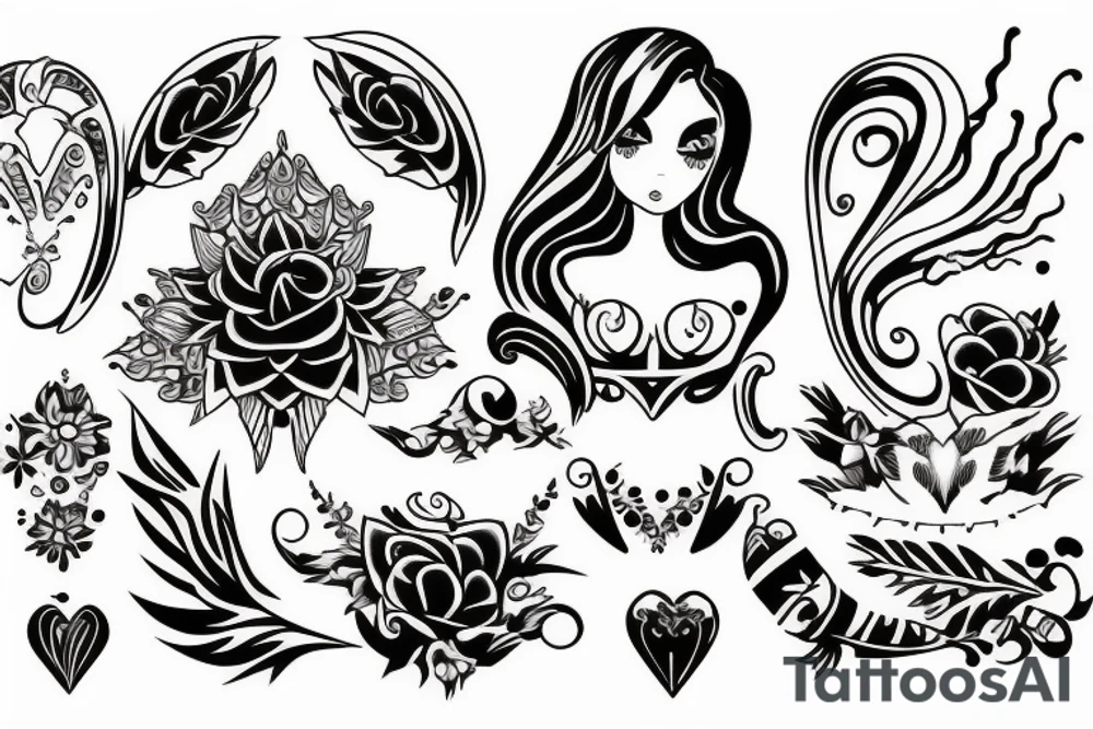 couple tattoo tattoo idea