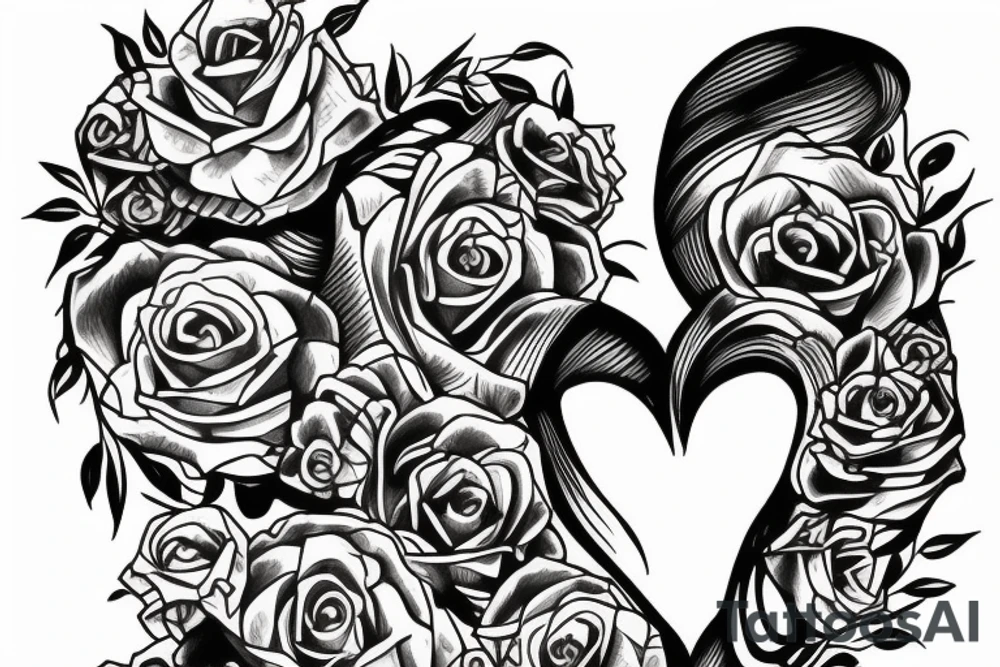 tattoo for a young couple tattoo idea