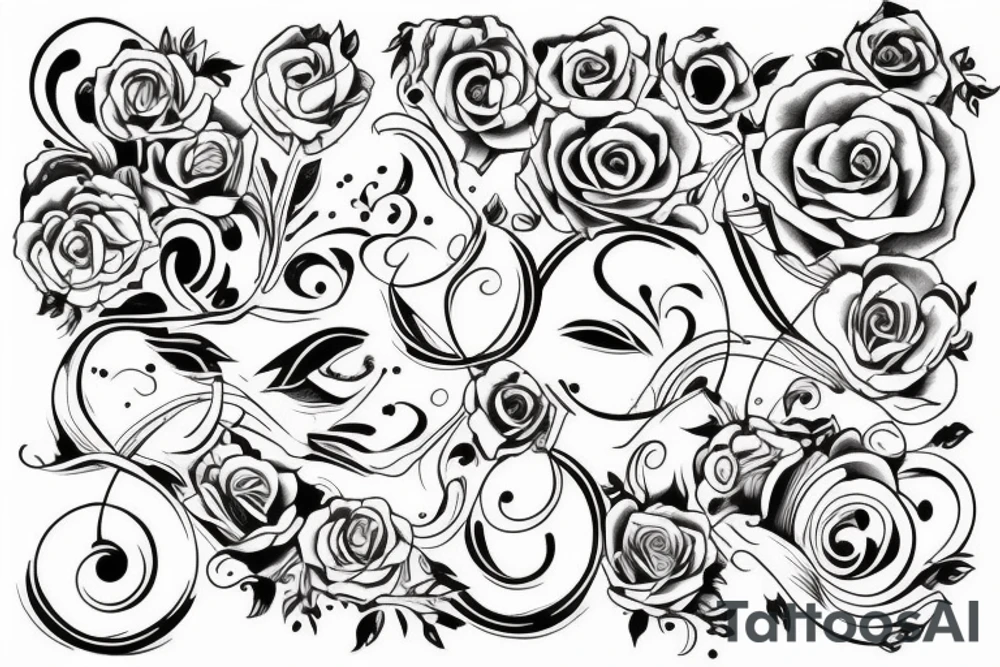 line tattoo for two people tattoo idea