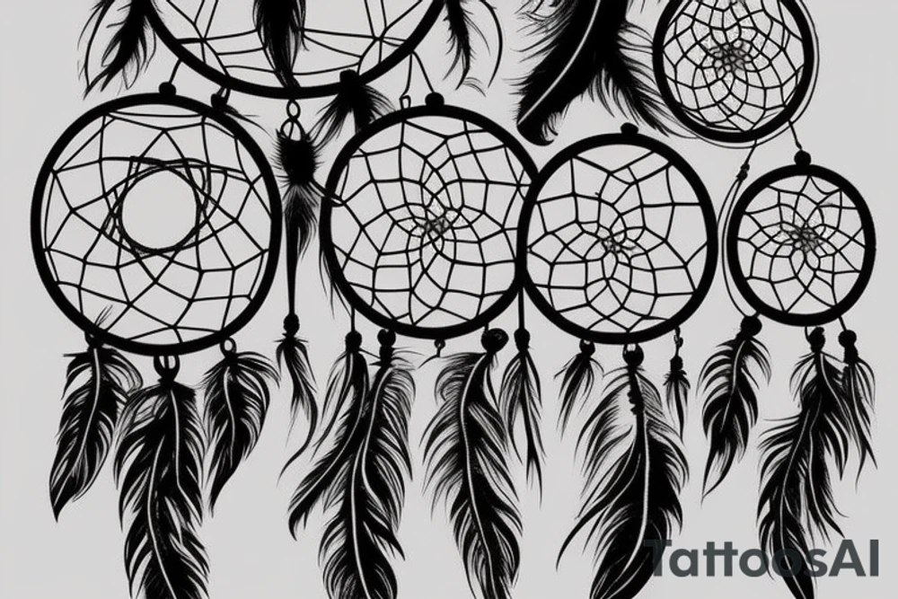 Dreamcatcher tattoo idea