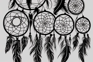 Dreamcatcher tattoo idea