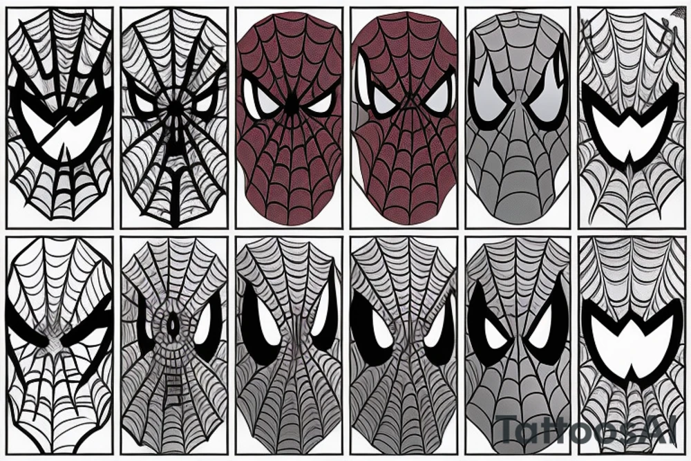 Spiderman tattoo idea