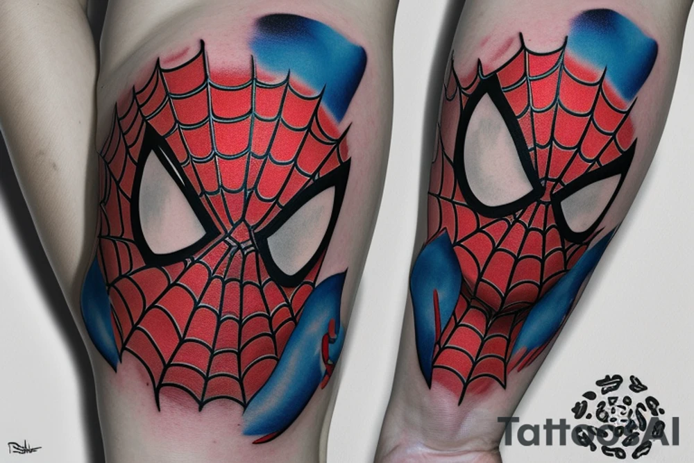 Spiderman tattoo idea