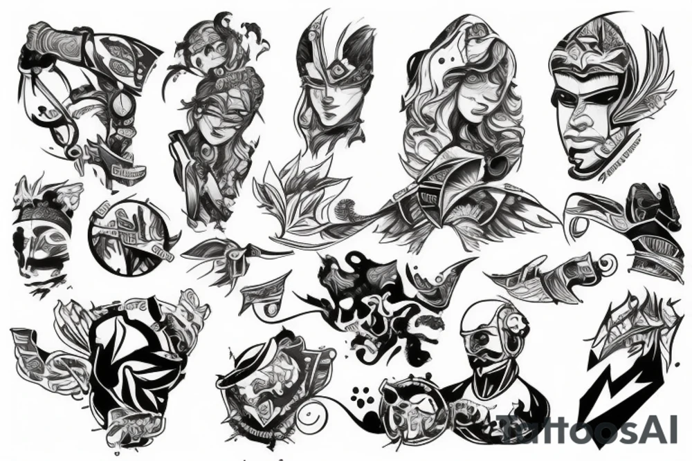 Natuse Vincere tattoo idea