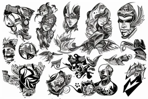 Natuse Vincere tattoo idea