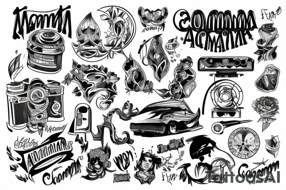 acomorama tattoo idea