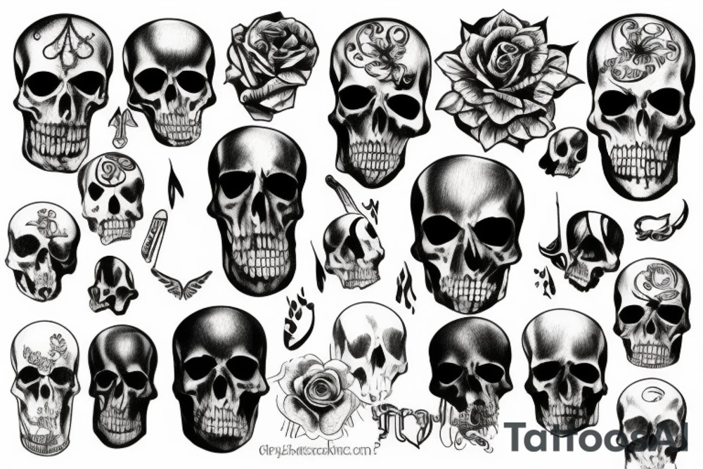 death tattoo idea