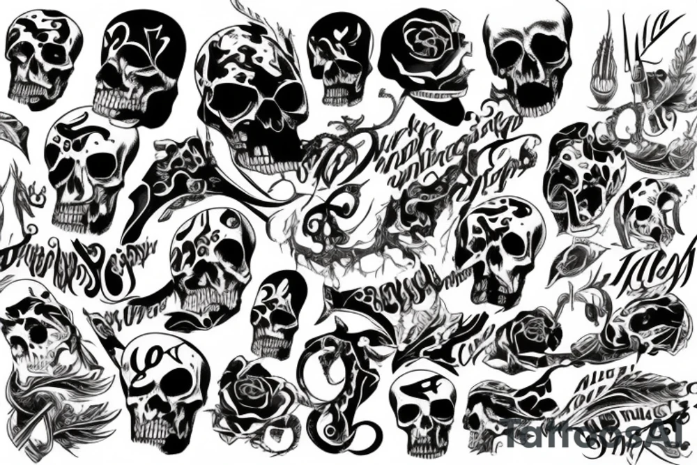 death tattoo idea