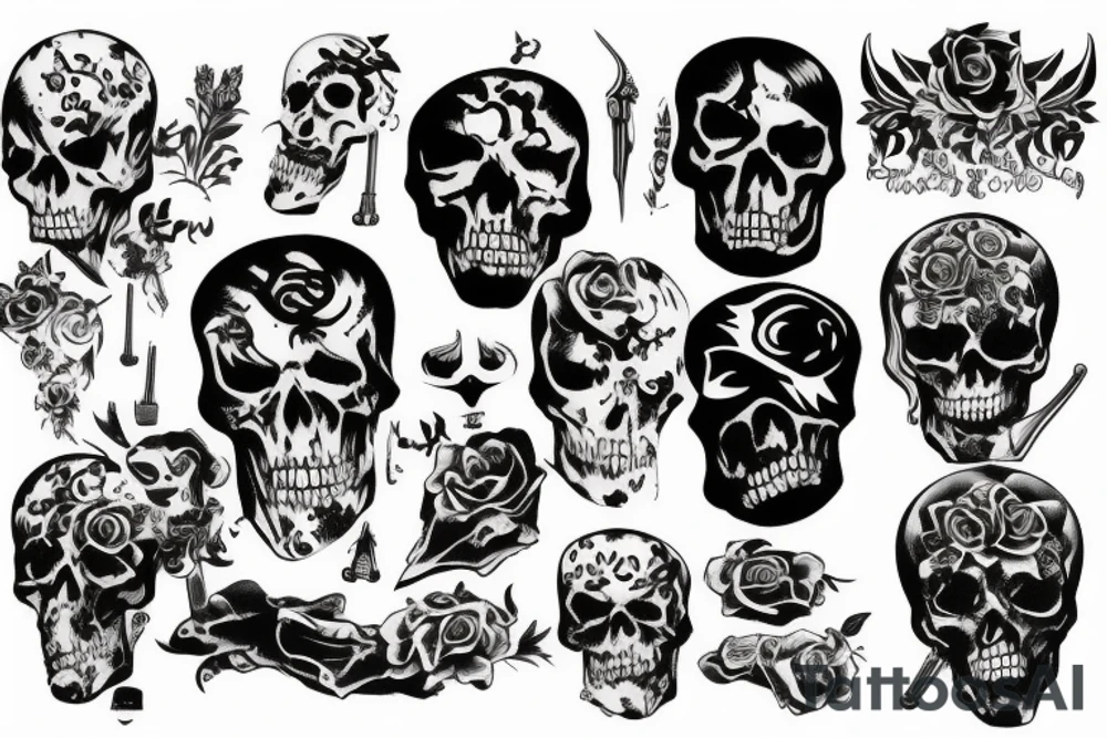 death tattoo idea