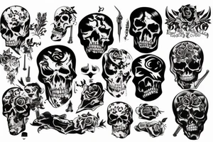 death tattoo idea
