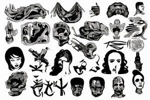 censorship, totalitarianism and terror tattoo idea