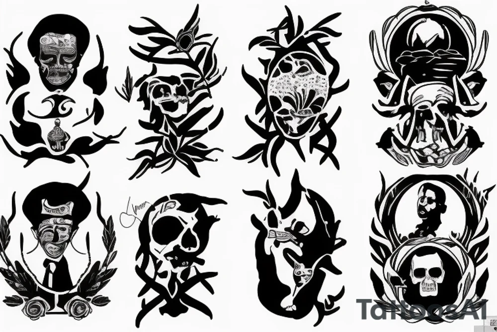 censorship, totalitarianism and terror tattoo idea