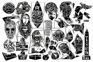 censorship, totalitarianism and terror tattoo idea