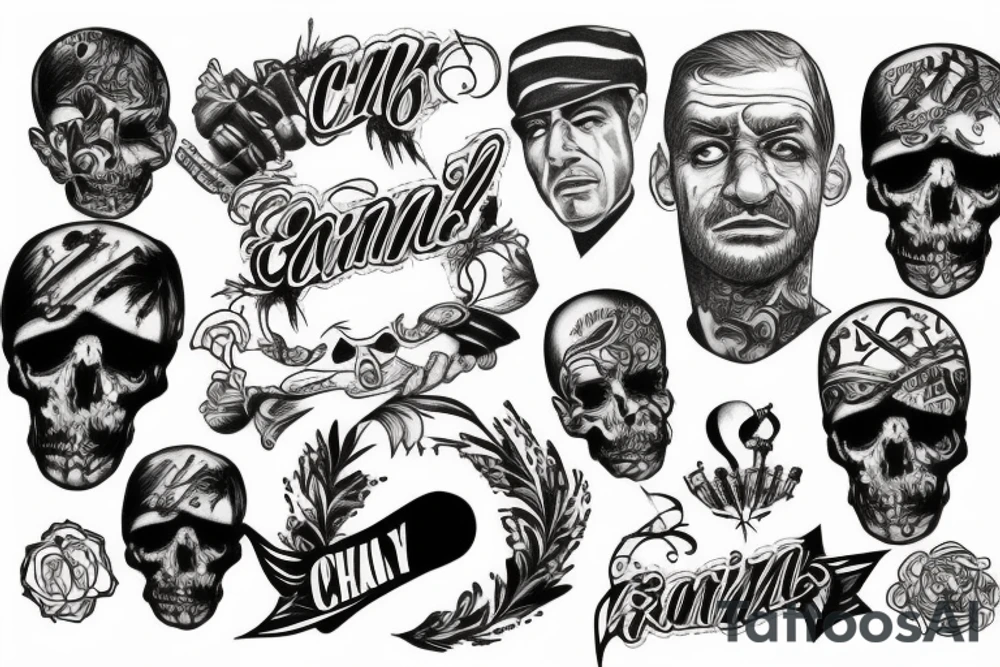 thought criminal tattoo idea