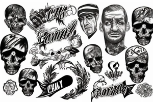 thought criminal tattoo idea