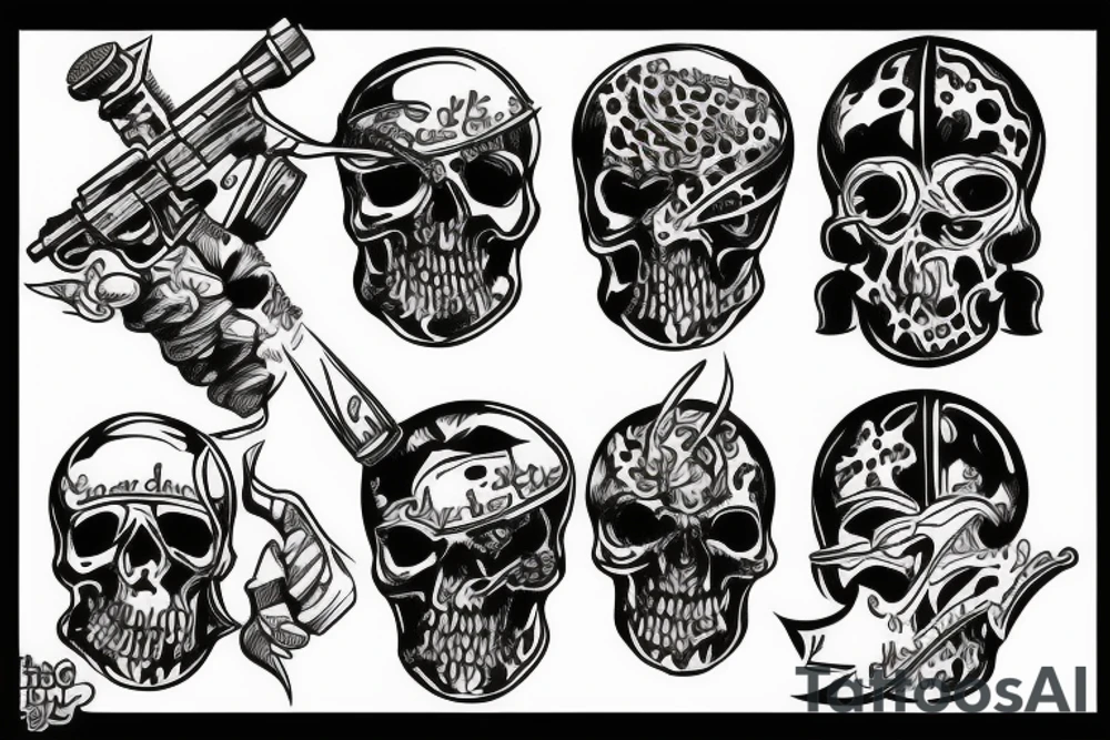 thought criminal tattoo idea